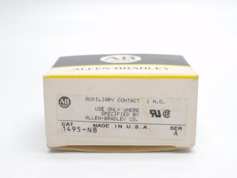 ALLEN BRADLEY 1495-N8 SER. A 600VAC/DC (BK/YL) NSMP