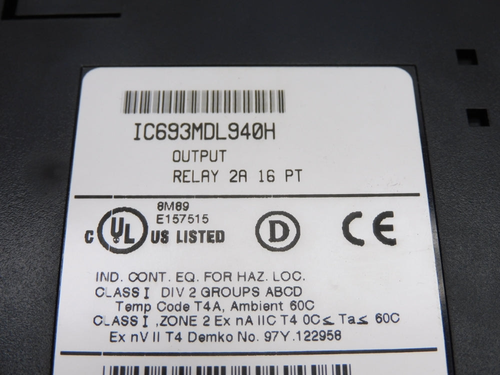 FANUC IC693MDL940H UNMP