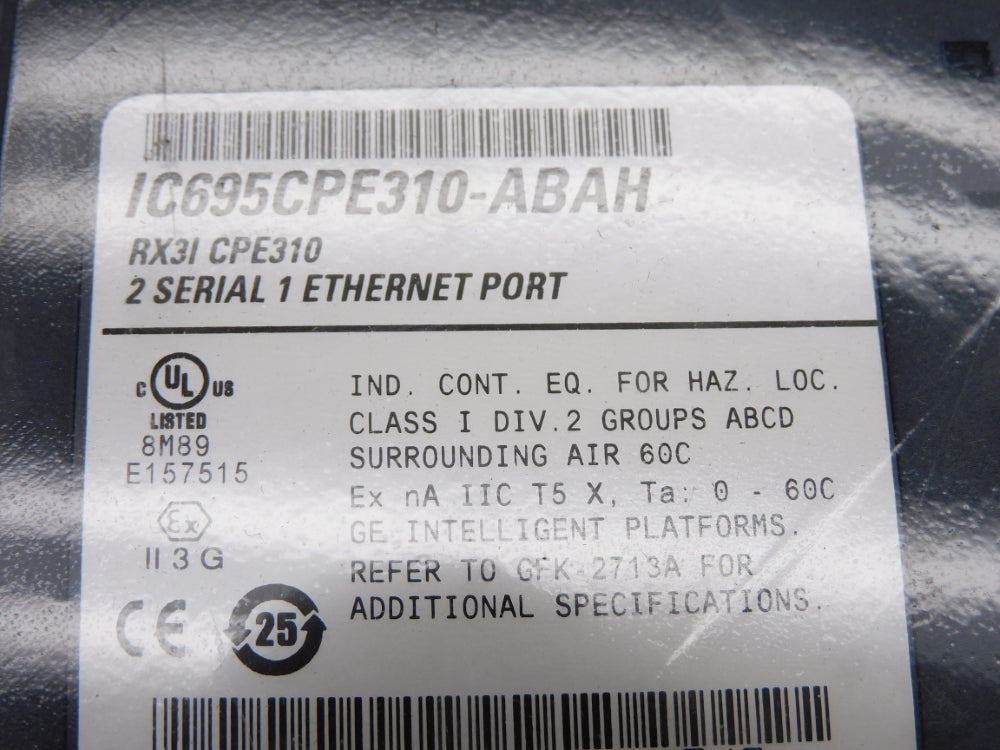 FANUC IC695CPE310-ABAH NSFS