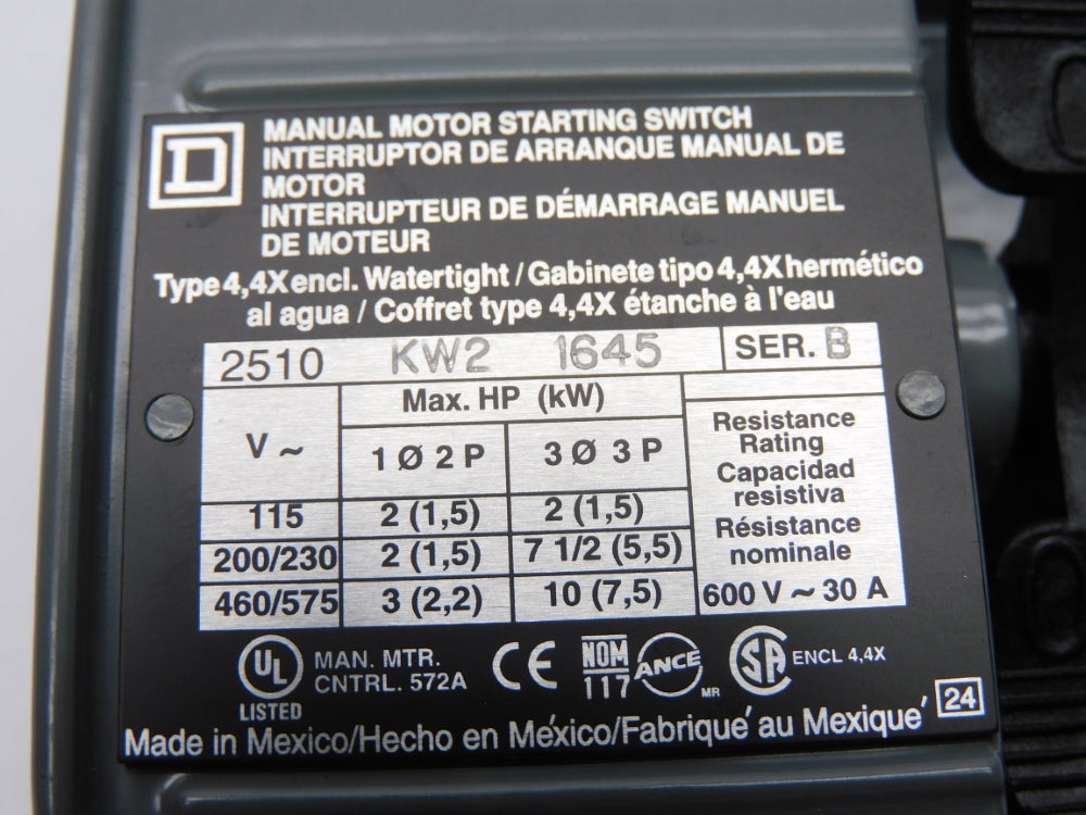 SQUARE D 3105752952 NSMP