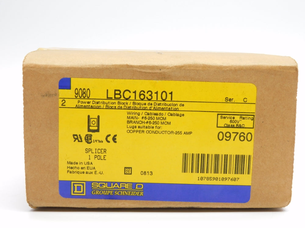 SQUARE D 9080LBC163101 SER. C (PKG OF 2) NSMP