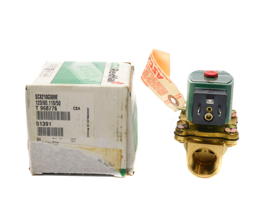 ASCO SC8210G009E 110/120V 5-125PSI 3/4" NSMP
