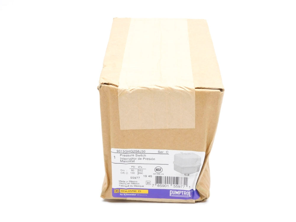 SQUARE D 9013GHG2S6J30 SER. C 80/100PSI NSFS