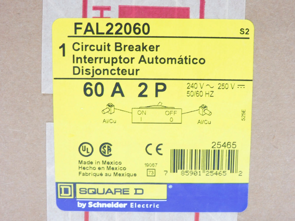 SQUARE D FAL22060 60A 240/250V NSFS