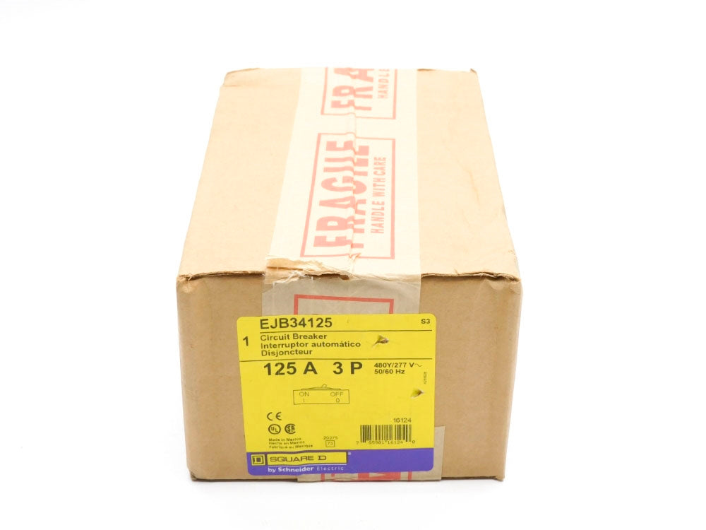 SQUARE D EJB34125 277V 125A NSFS