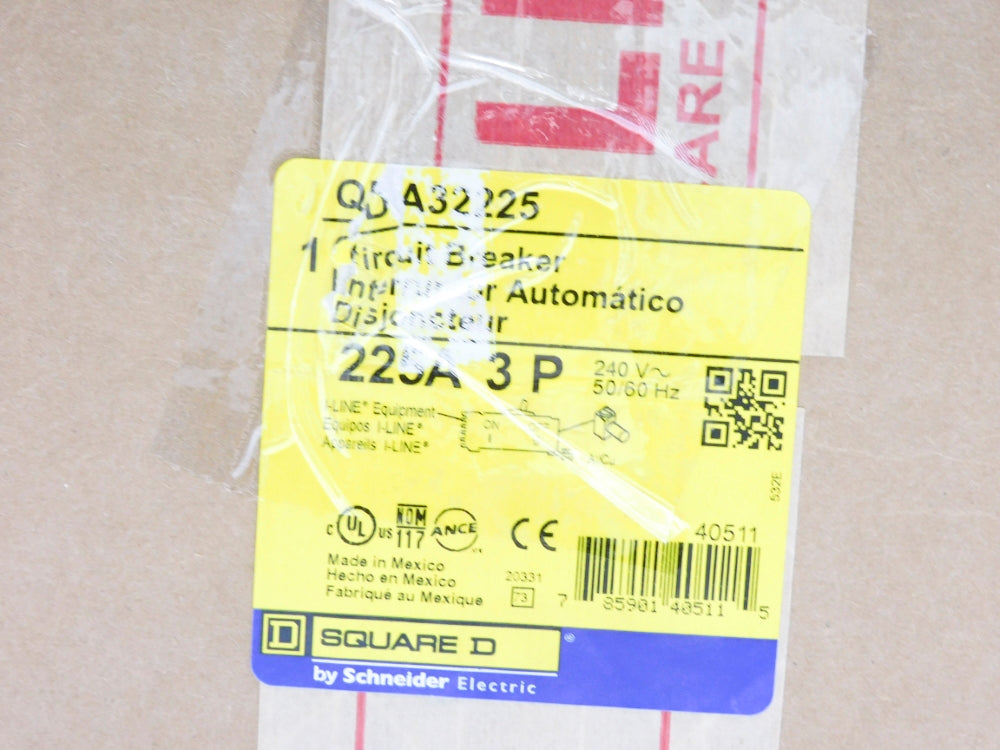 SQUARE D QDA32225 240V 225A NSFS