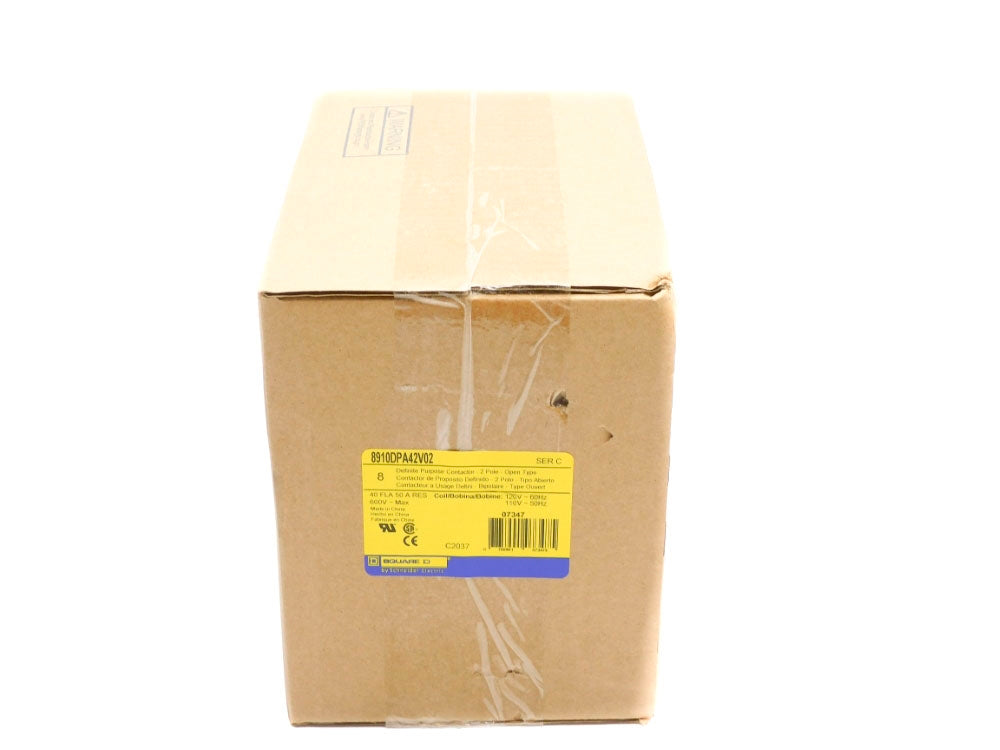 SQUARE D 8910DPA42V02 SER. C 110/120V (PKG OF 8) NSFS