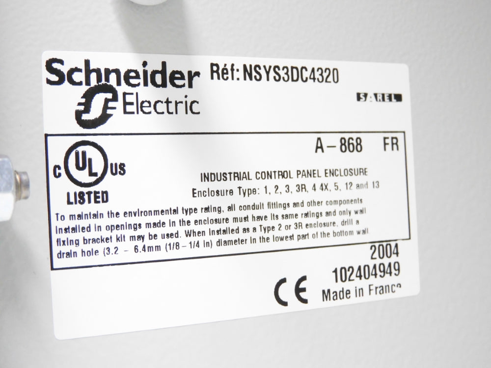 SCHNEIDER ELECTRIC NSYS3DC4320 NSMP