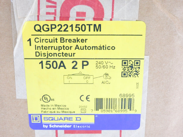 SQUARE D QGP22150TM SER. 2 240V 150A NSMP