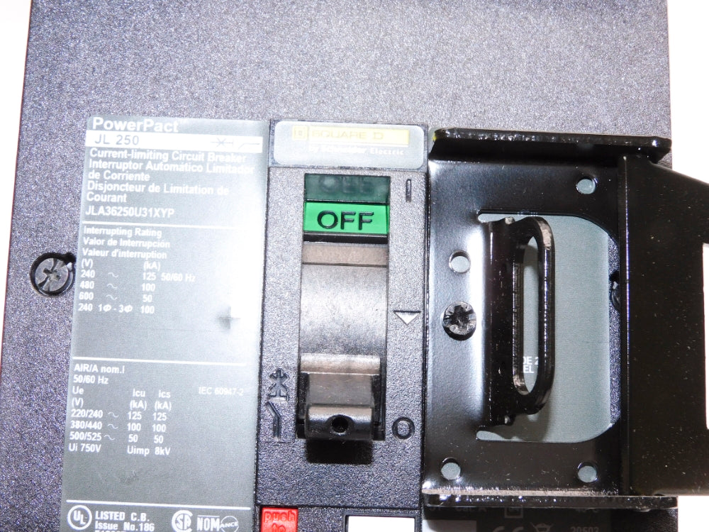 SQUARE D JLA36250U31XYP 250A 600V NSMP