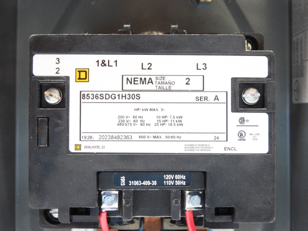 SQUARE D 8536SDG1V02H30S SER. A NSMP