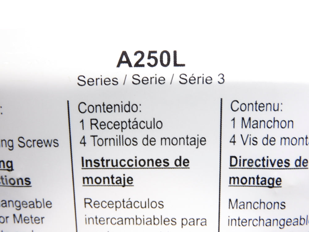 SQUARE D A250L SER. 3 NSMP