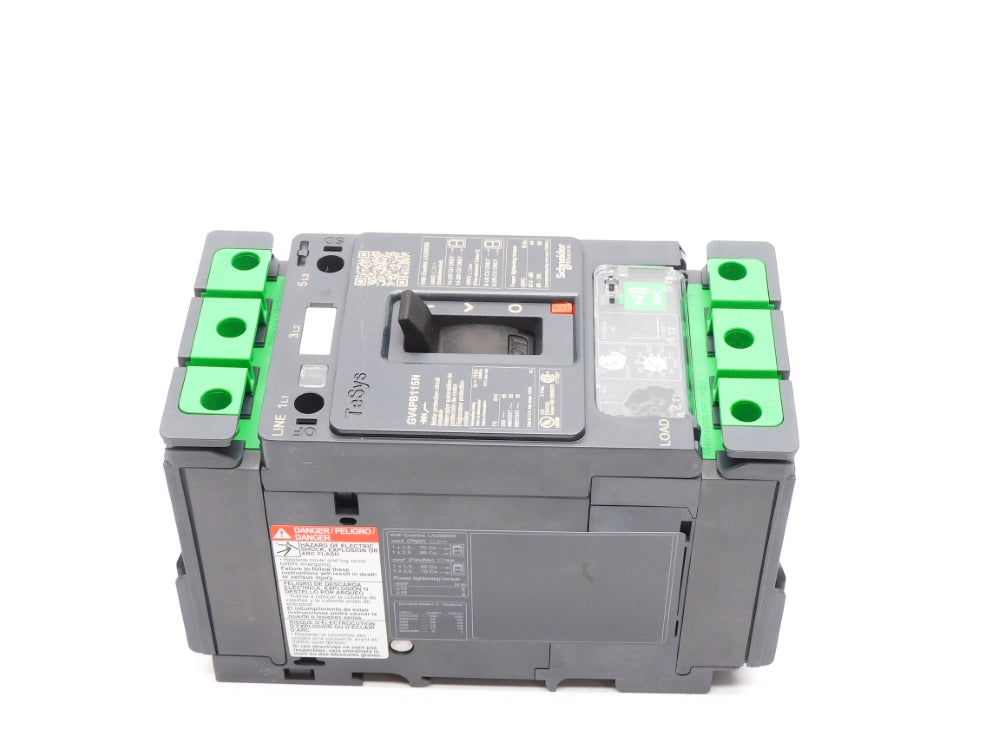 SCHNEIDER ELECTRIC GV4PB115N 277V 65-115A NSMP