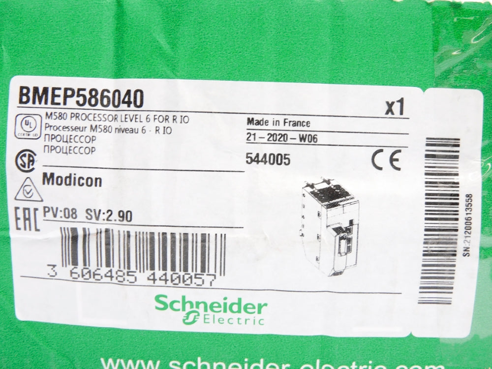 SCHNEIDER ELECTRIC BMEP586040 NSMP