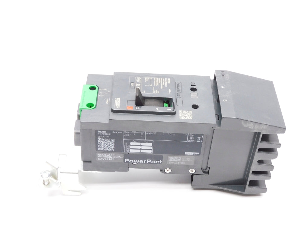SQUARE D BDA260801 80A 280V NSMP