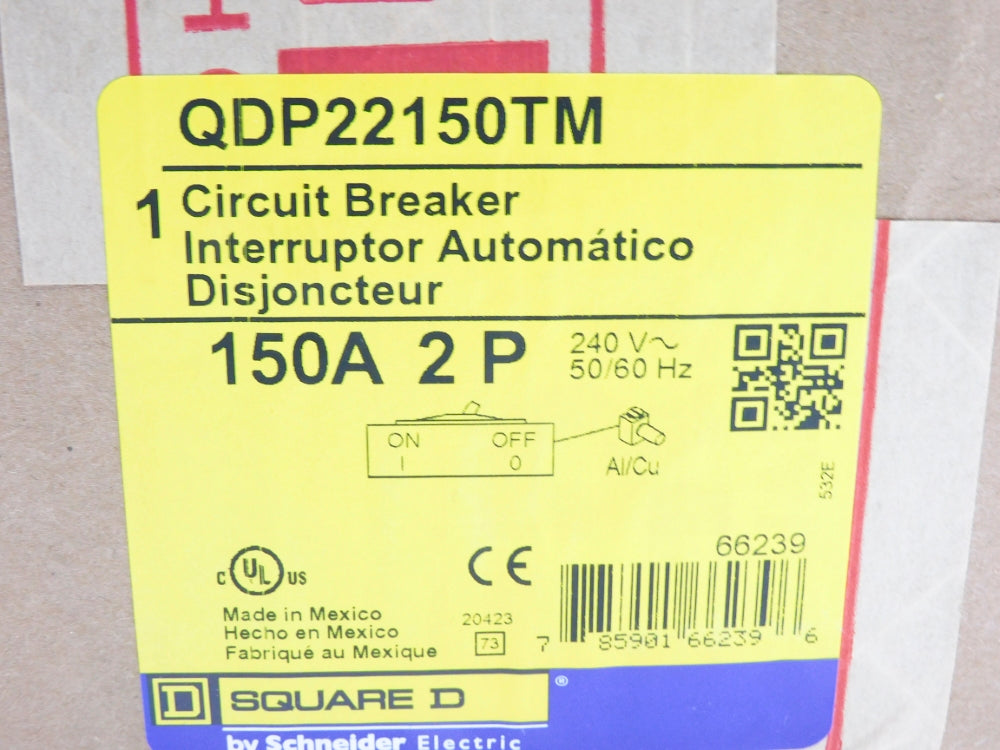 SQUARE D QDP22150TM 240V 150A NSMP