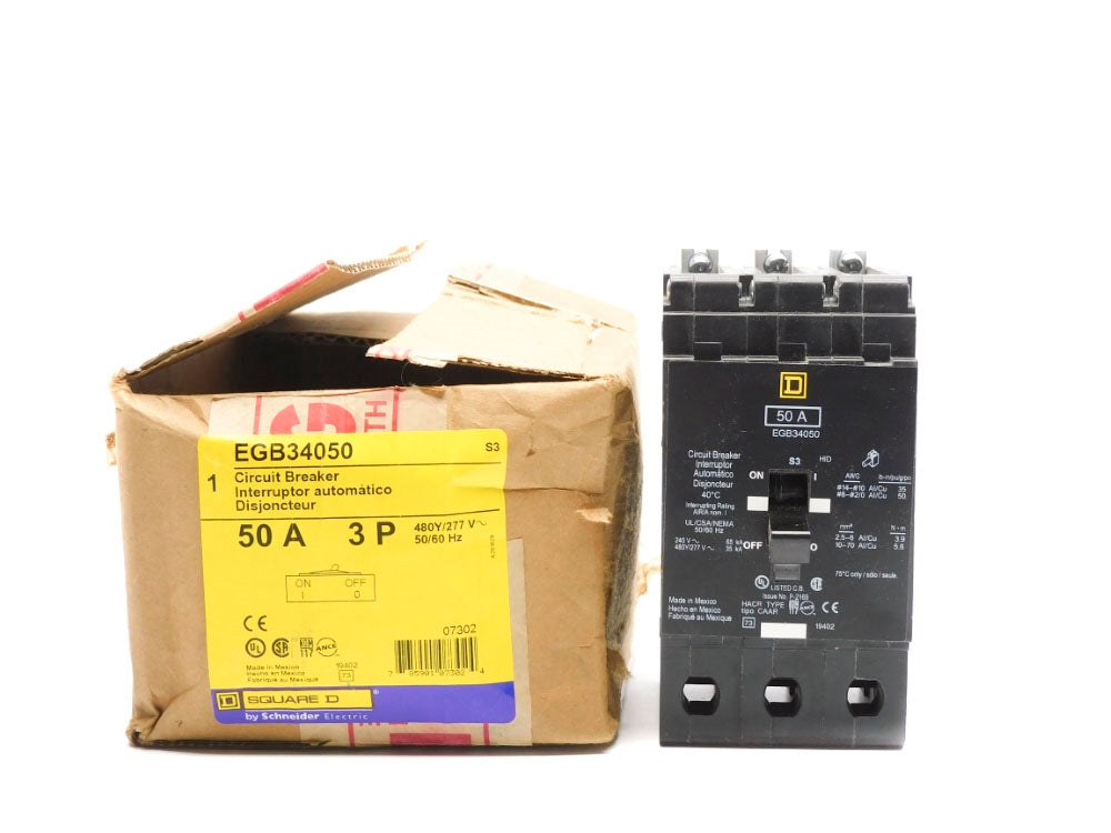 SQUARE D EGB34050 50A 480/277V NSMP