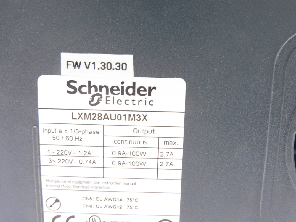 SCHNEIDER ELECTRIC LXM28AU01M3X NSMP