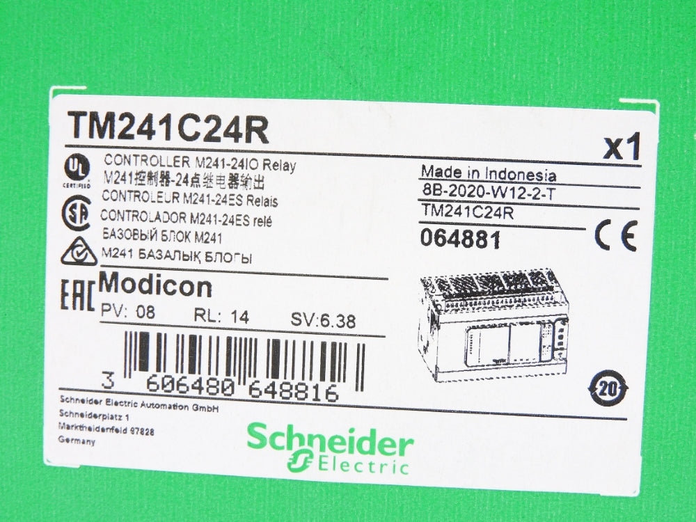SCHNEIDER ELECTRIC TM241C24R NSMP