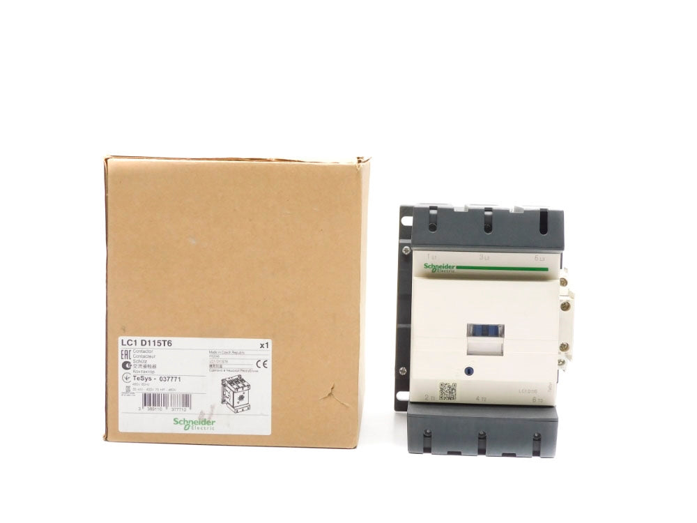 SCHNEIDER ELECTRIC LC1D115T6 480V NSMP