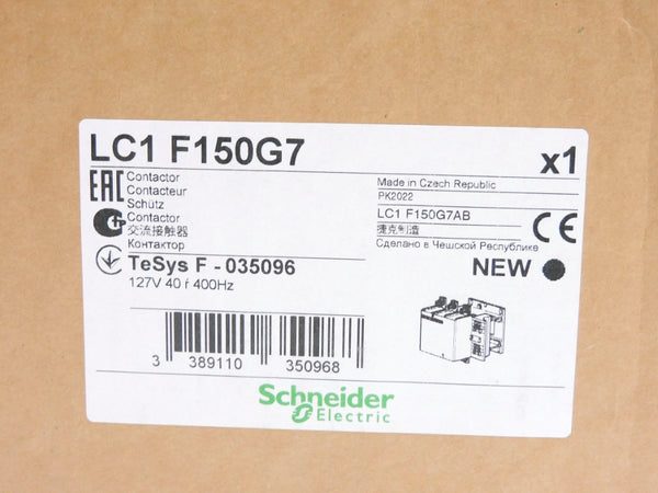 SCHNEIDER ELECTRIC LC1F150G7 127V NSMP