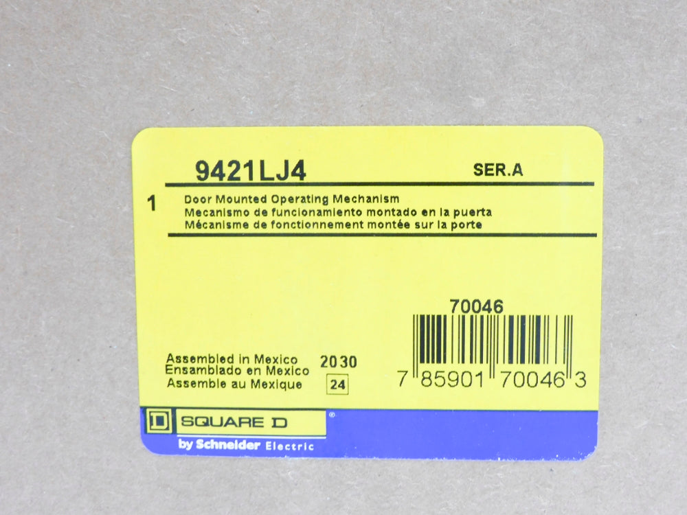 SQUARE D 9421LJ4 SER. A NSMP