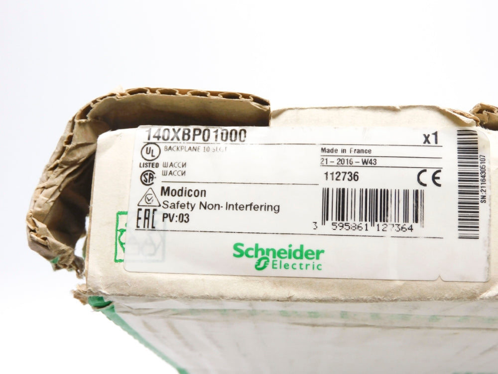 SCHNEIDER ELECTRIC 140XBP01000 NSMP