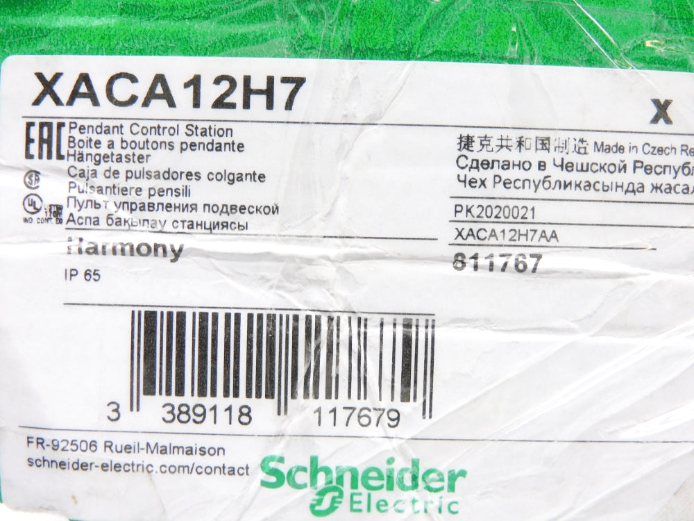 SCHNEIDER ELECTRIC XACA12H7 NSMP