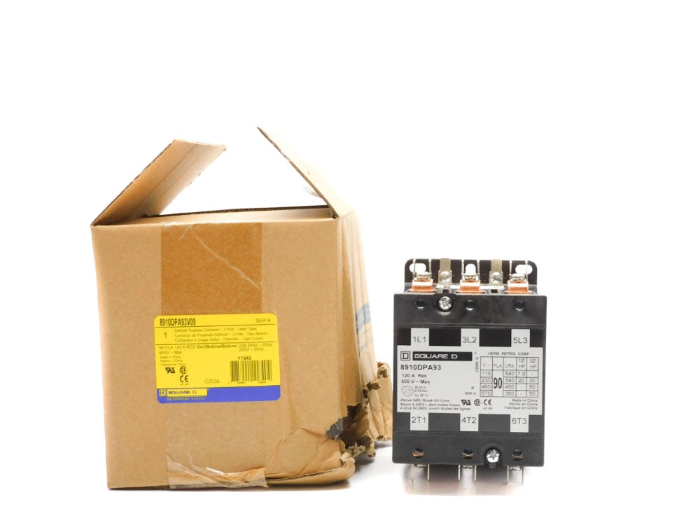 SQUARE D 8910DPA93V09 SER. A 240V 120A NSMP