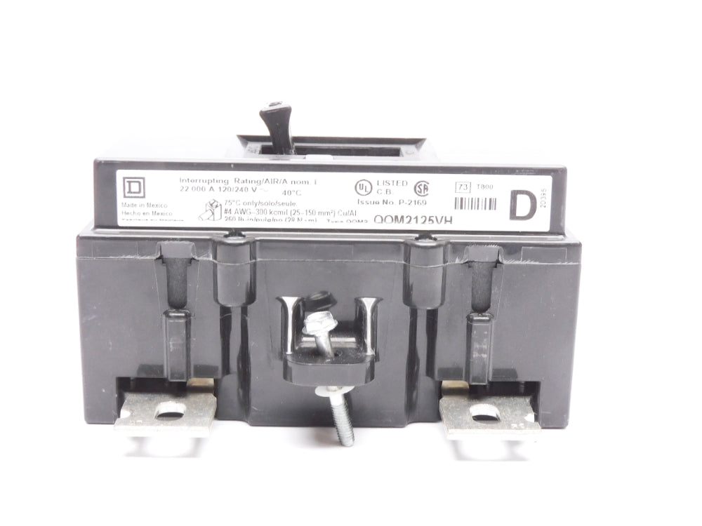 SQUARE D QOM2125VH 120/240V 125A NSMP