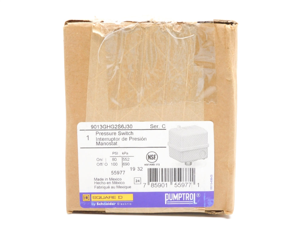 SQUARE D 9013GHG2S6J30 SER. C 80/100PSI NSMP