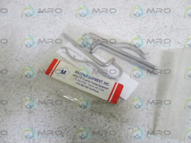LOT OF 3 MARTIN EQUIPMENT, INC. SPRING CLIP 221-02012 *NEW IN BAG*