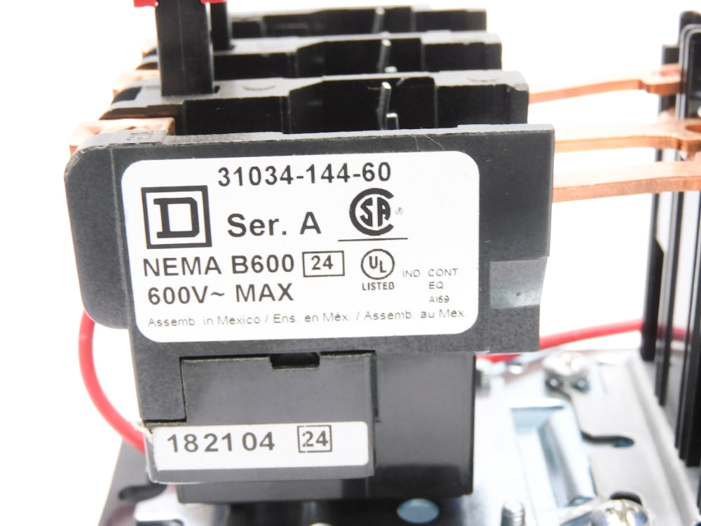 SQUARE D 31034-144-60 8911DPSG43V02 SER. A 110/120V NSNP