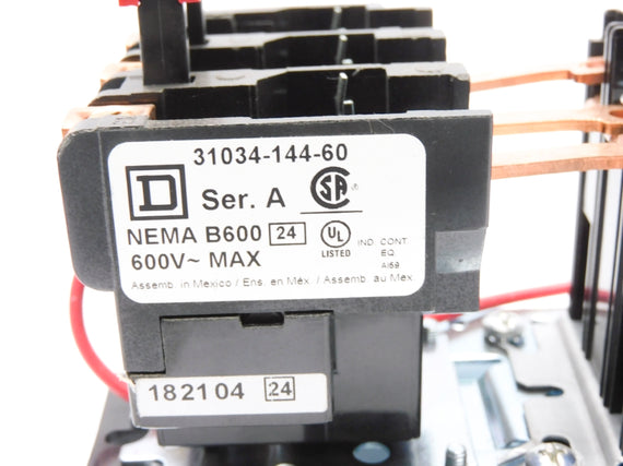 SQUARE D 31034-144-60 8911DPSG43V02 SER. A 110/120V NSNP