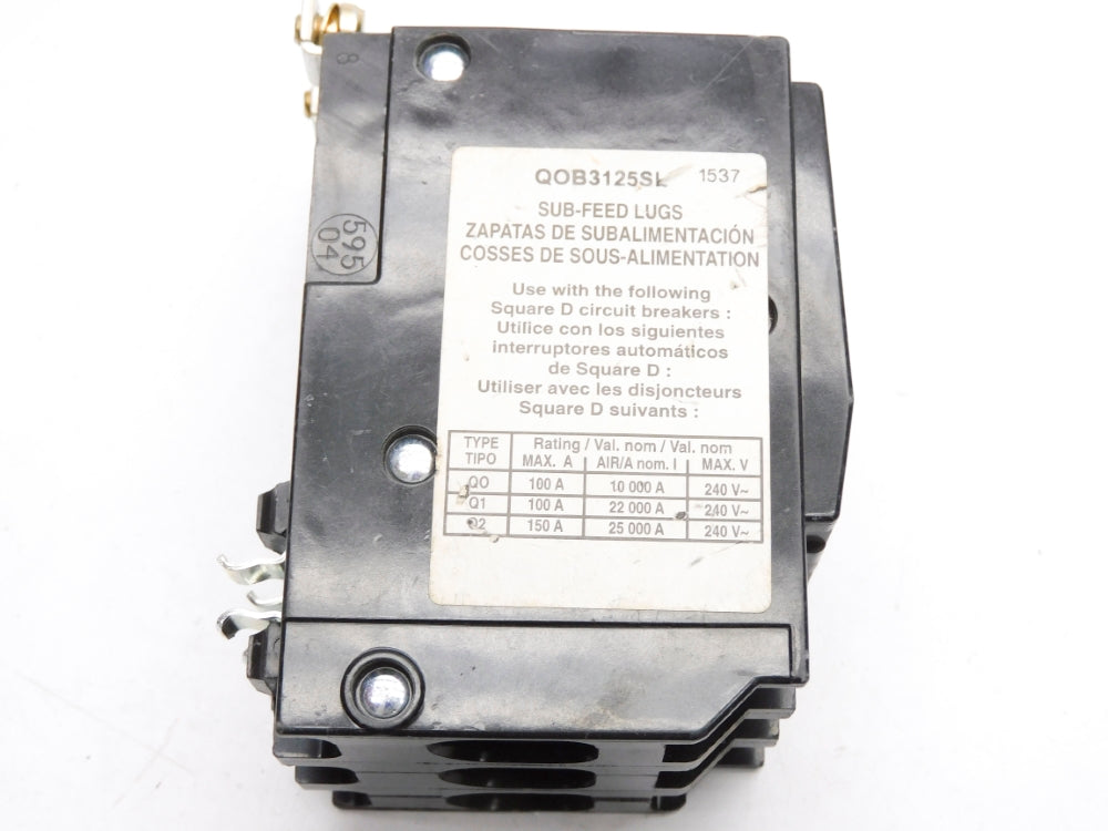 SQUARE D QOB3125SL NSNP