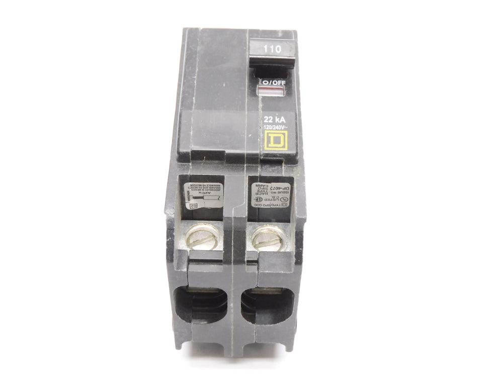 SQUARE D QO2110VH 110A 120/240V (AS PICTURED) NSNP