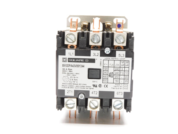 SQUARE D 8910DPA43V09Y244 SER. C 208-240/220V NSMP
