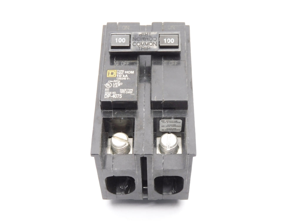 SQUARE D HOM2100 120/240V 100A UNMP