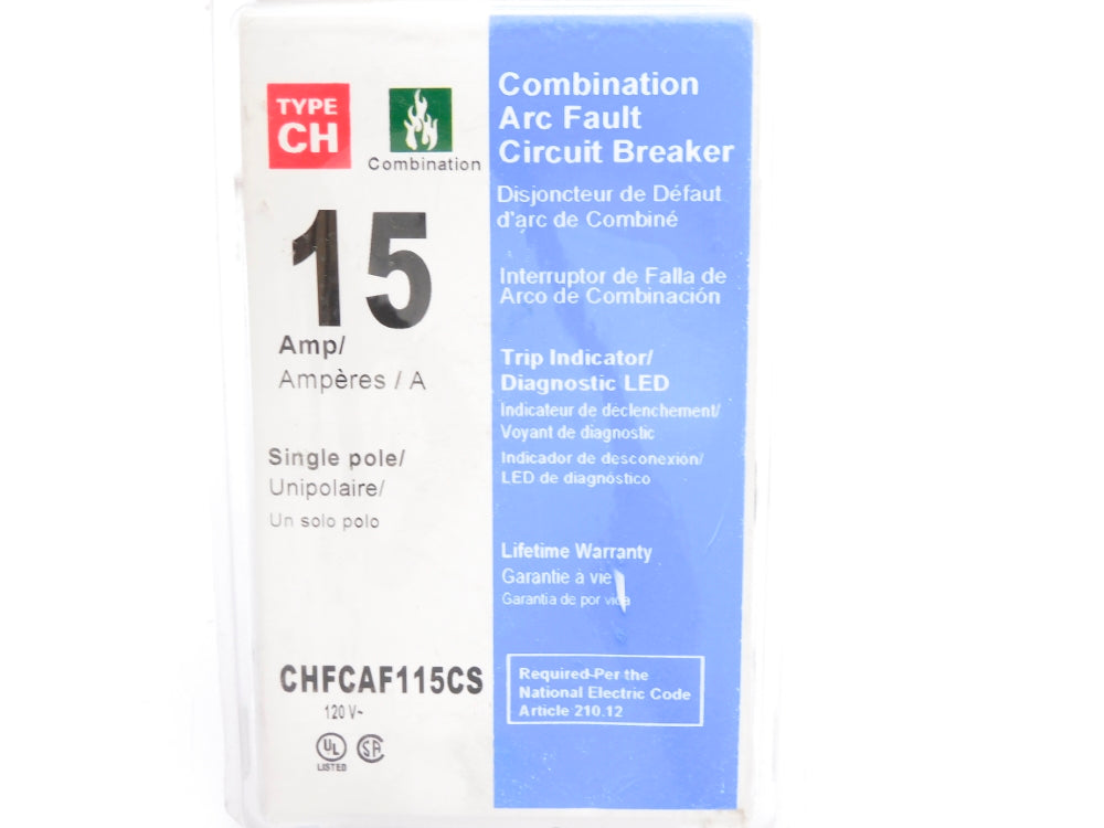 EATON CHFCAF115CS 15A 120V NSMP
