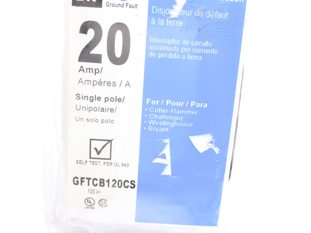 EATON GFTCB120CS 120V 20A NSMP