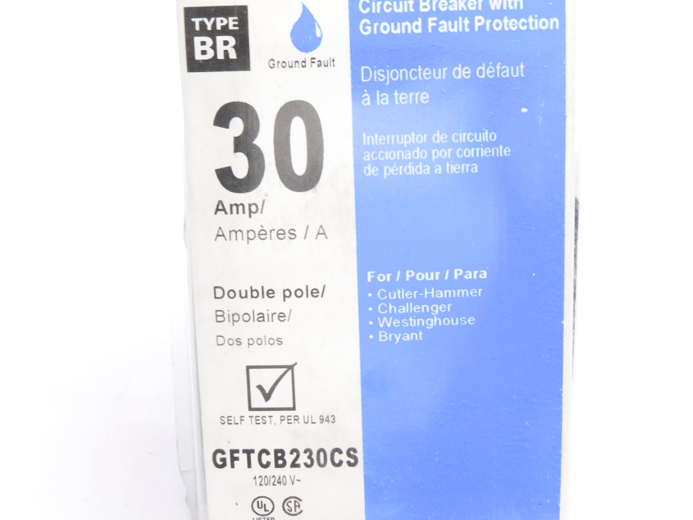 EATON GFTCB230CS 30A 120/240V NSMP