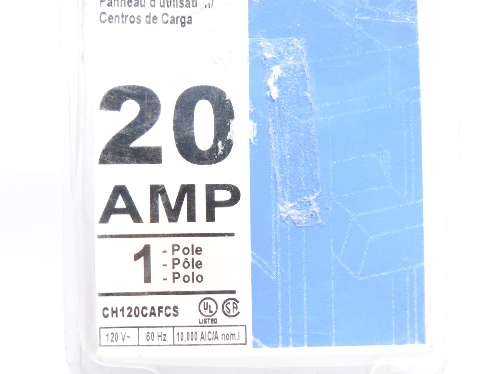 EATON CH120CAFCS 20A 120V NSMP