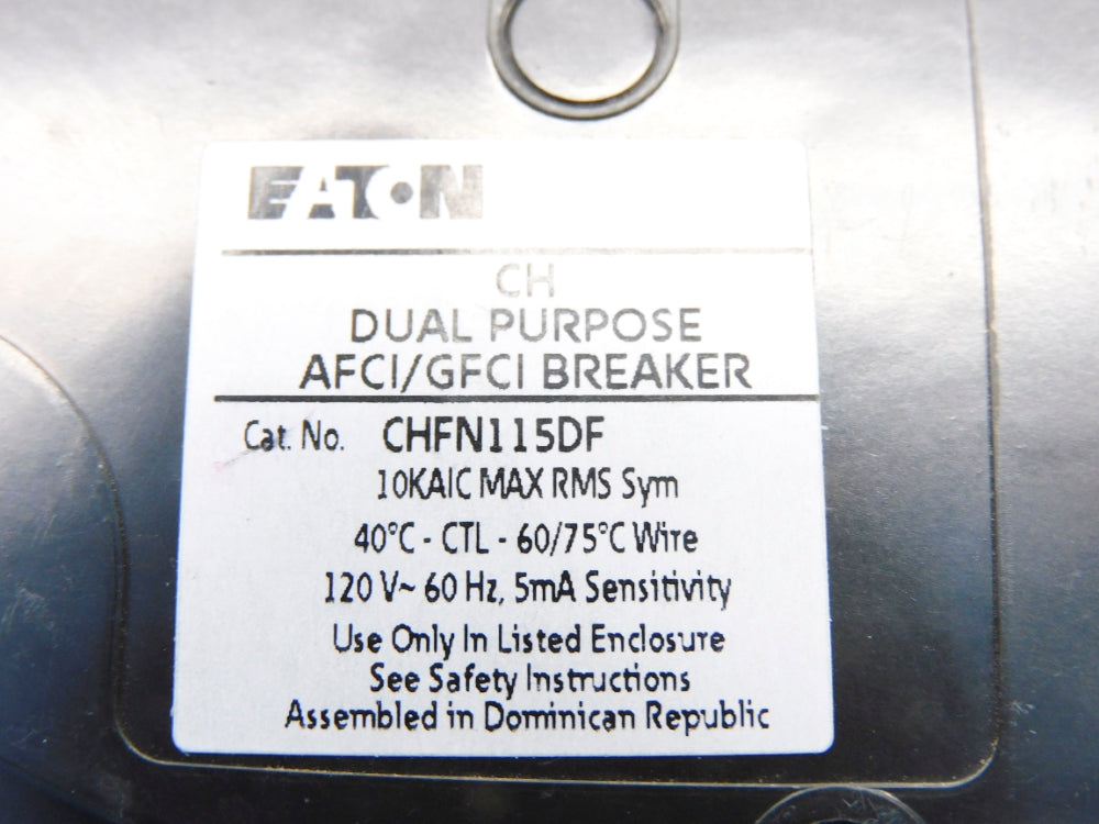 EATON CHFN115DF 15A 120V NSNP