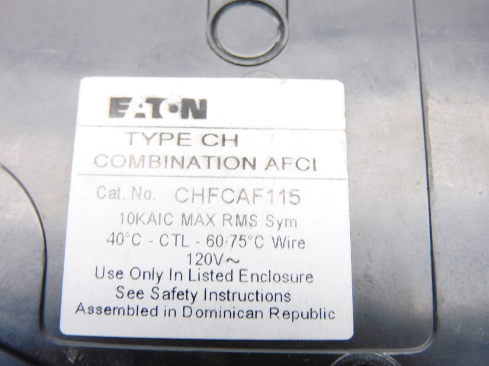 EATON CHFCAF115 15A 120V NSNP