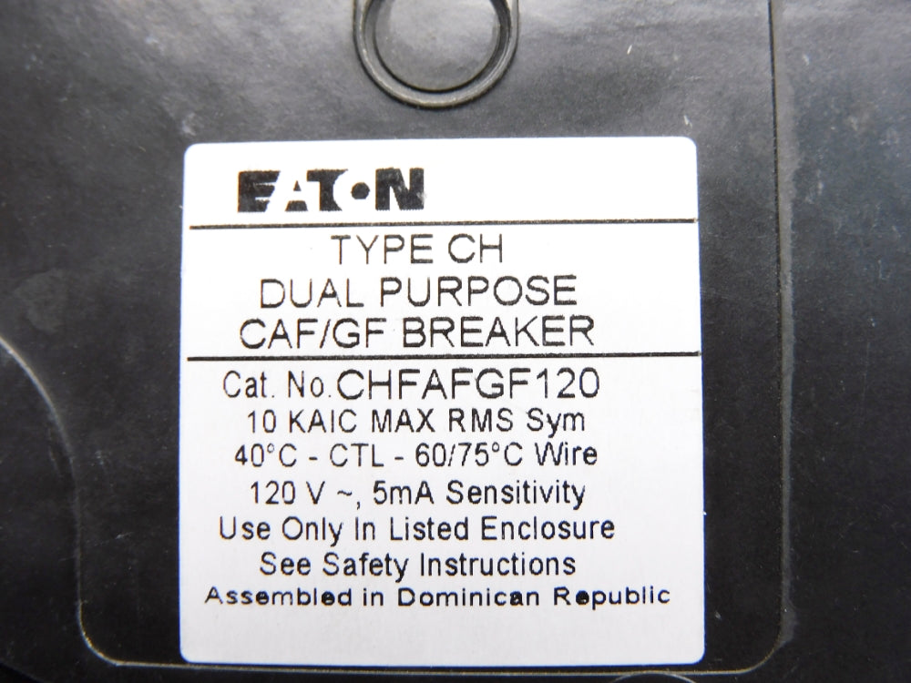EATON CHFAFGF120 20A 120V NSNP