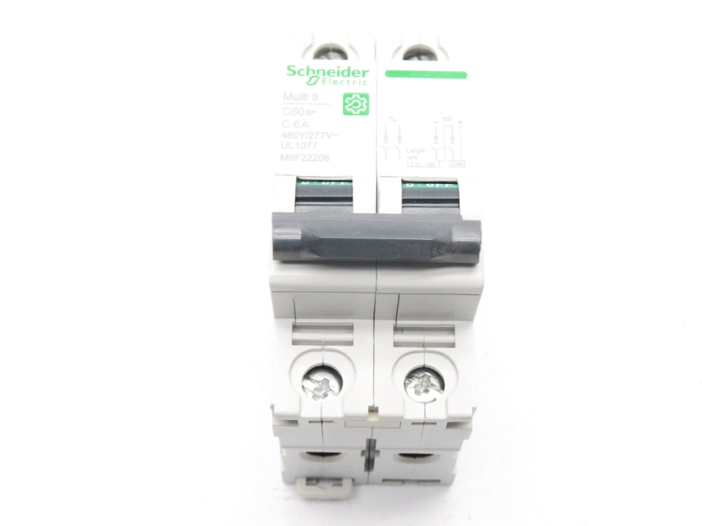 SCHNEIDER ELECTRIC M9F22206 6A 480/277V (PKG OF 6) NSMP