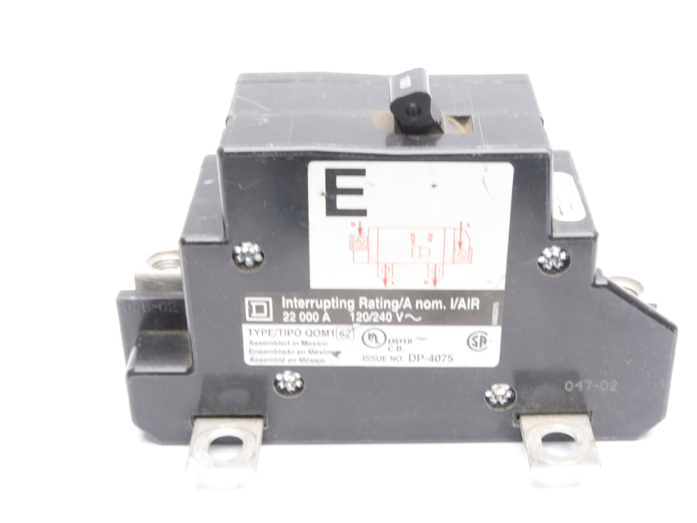 SQUARE D QOM100VH8106 120/240V 100A UNMP