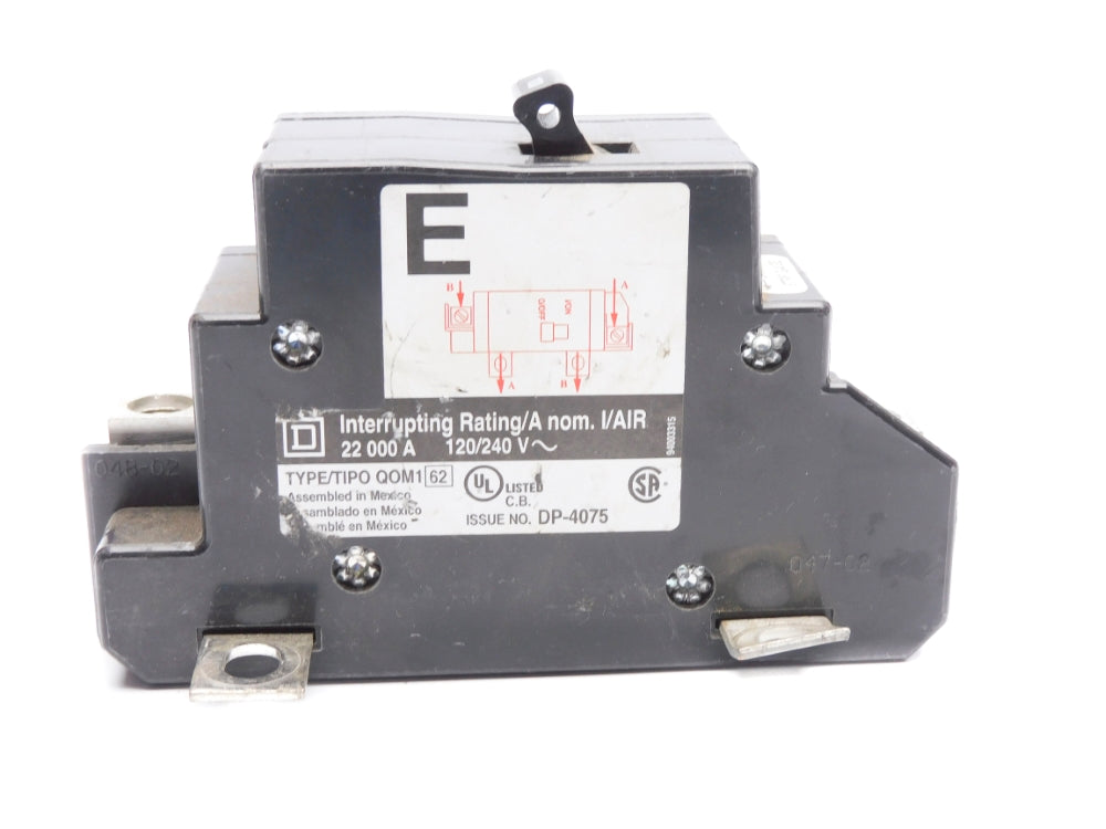 SQUARE D QOM100VH8106 100A 120/240V UNMP