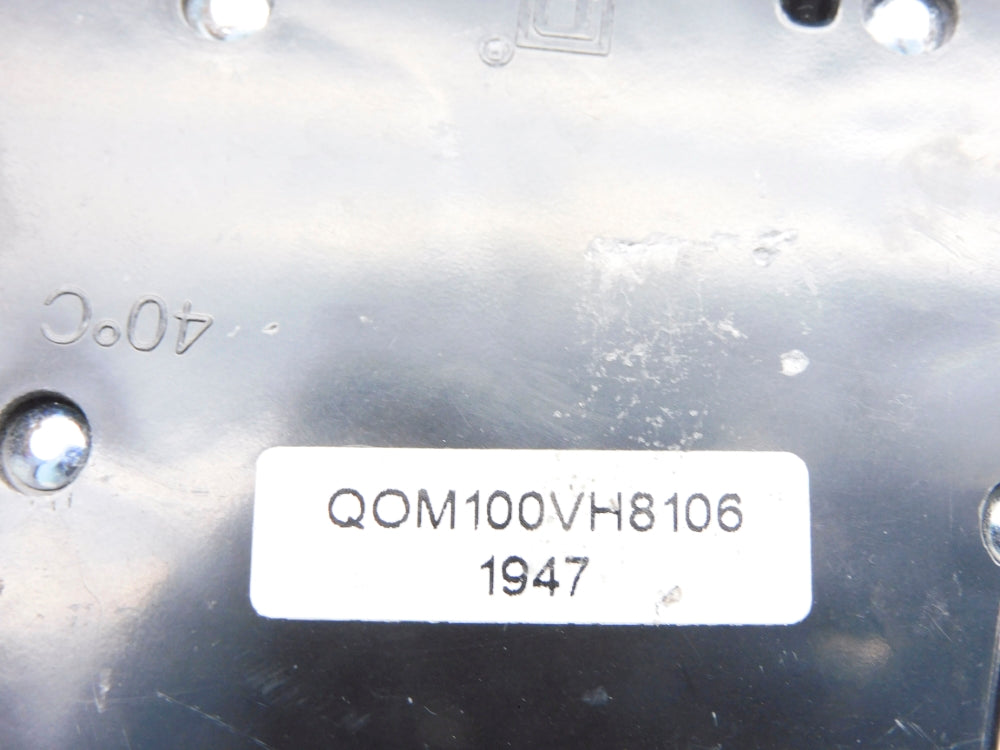 SQUARE D QOM100VH8106 100A 120/240V UNMP
