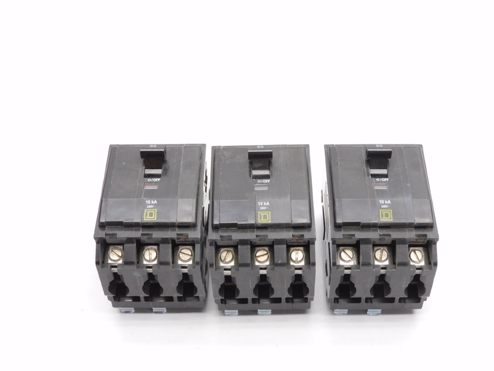 SQUARE D QOB360 60A 240V (PKG OF 3) NSMP